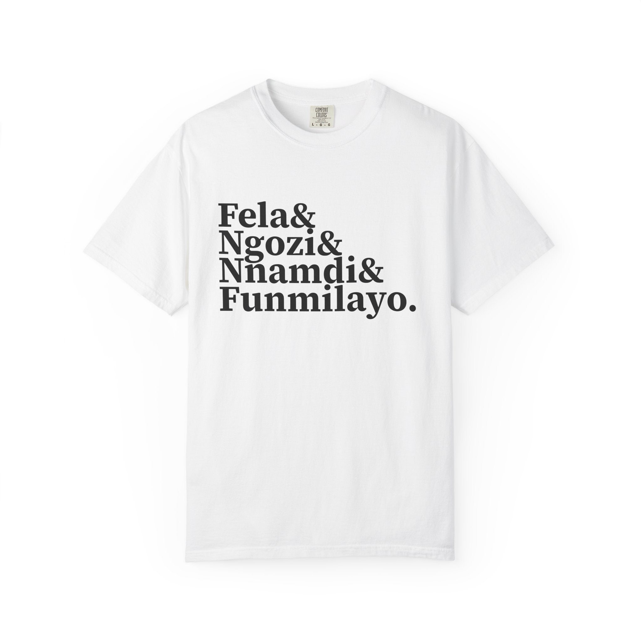 The Names Tee — Legends Edition