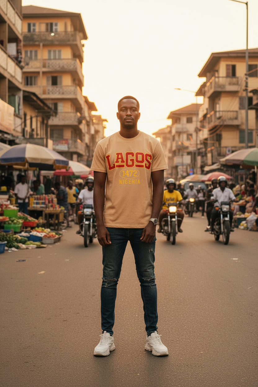 Lagos 1472 — Eko Heritage Tee